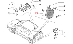 Palio Stop Lambası Şema
