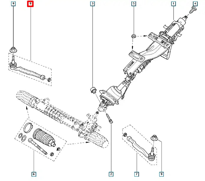 Laguna Rot Başı Şema