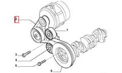 Ducato Alternatör Kayışı Şema