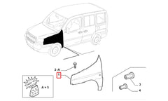 Doblo Çamurluk Şema