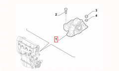 Fiorino Motor Arka Takozu Şema