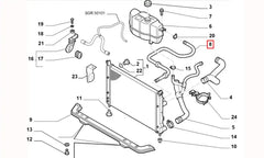 Albea Radyatör Genleşme Depo Hortumu Şema