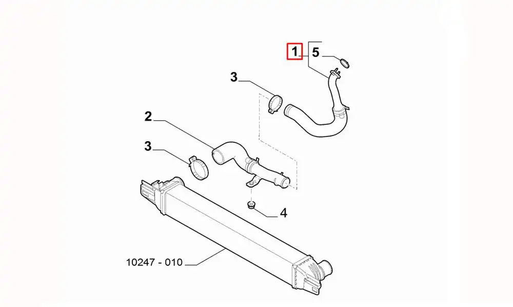 Fiorino Turbo Hortumu Şema