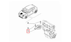 Grande Punto Motor Ön Bağlantı Takozu Şema