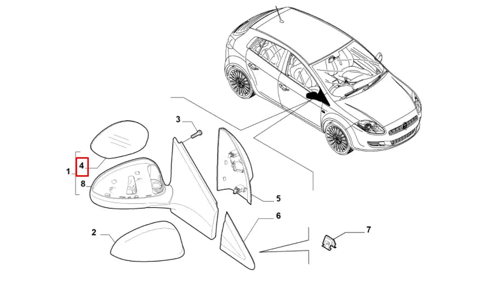 Bravo Yan Ayna Şema