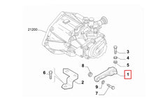 Linea Motor Arka Bağlantı Takozu Şema