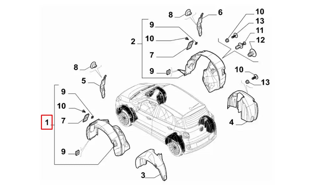 500 Çamurluk Davlumbazı Şema