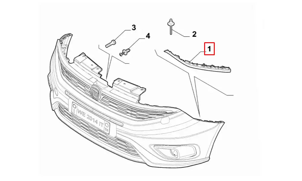 Pratico Tampon Bağlantı Ayağı Şema