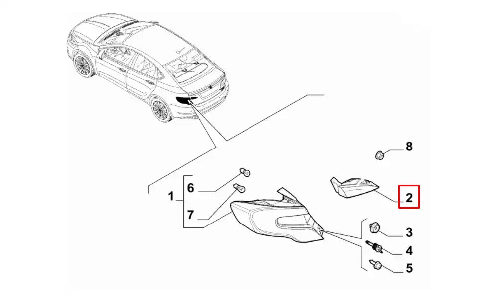 Egea Stop Lambası Şema