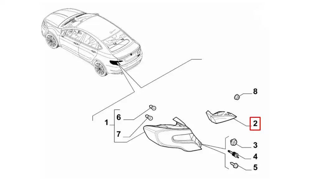 Egea Stop Lambası Şema