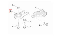 Egea Motor Arka Bağlantı Takozu Şema