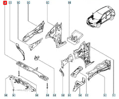 Kadjar Radyatör Alt Paneli Şema