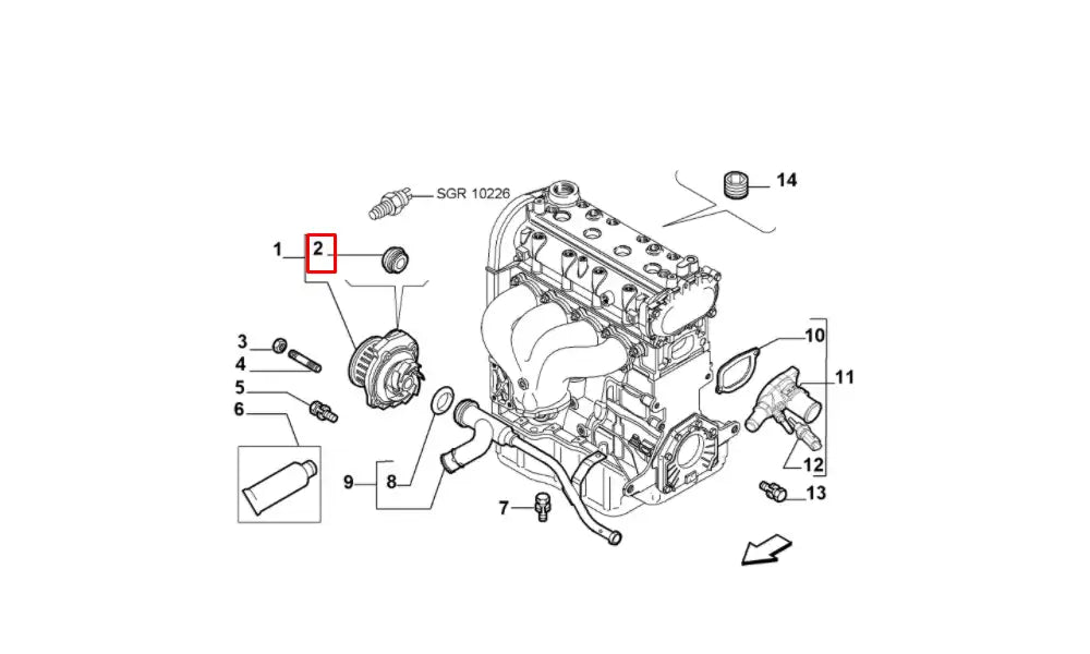 Linea Emme Manifold Contası Şema