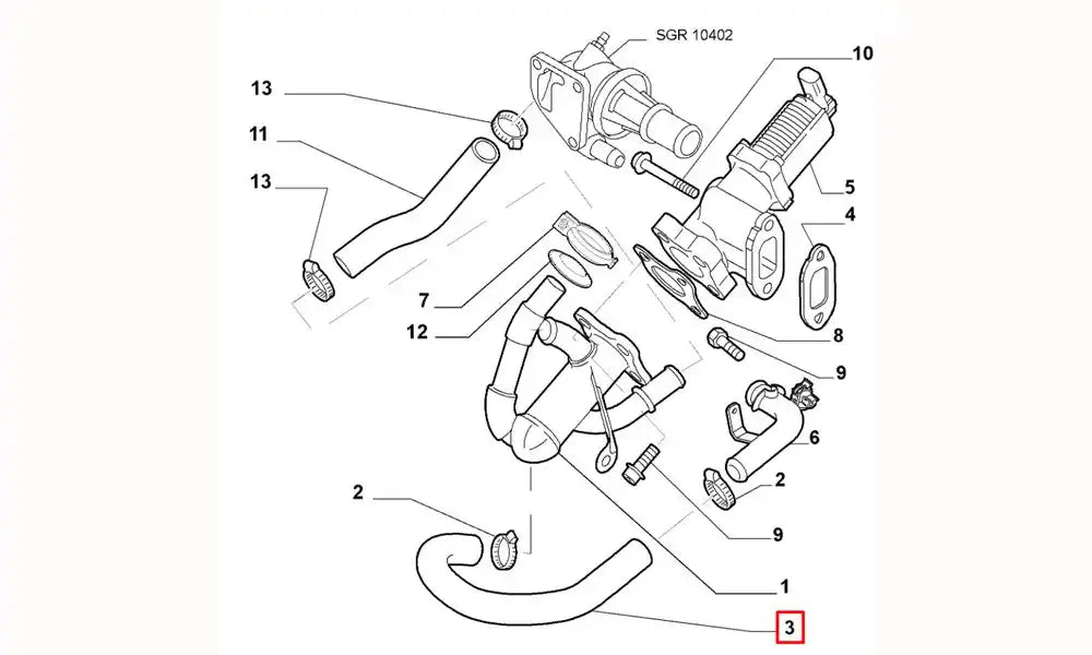 Doblo Egr Hortumu Şema