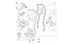 Strada Krank Ön Keçesi Şema