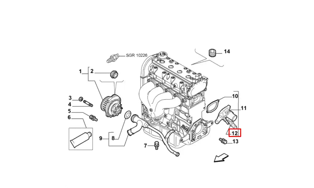 Punto Hararet Müşürü Şema