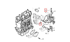Fiorino Turbo Yağlama Cıvatası Şema