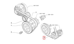 Mito Alternatör Kayışı Şema