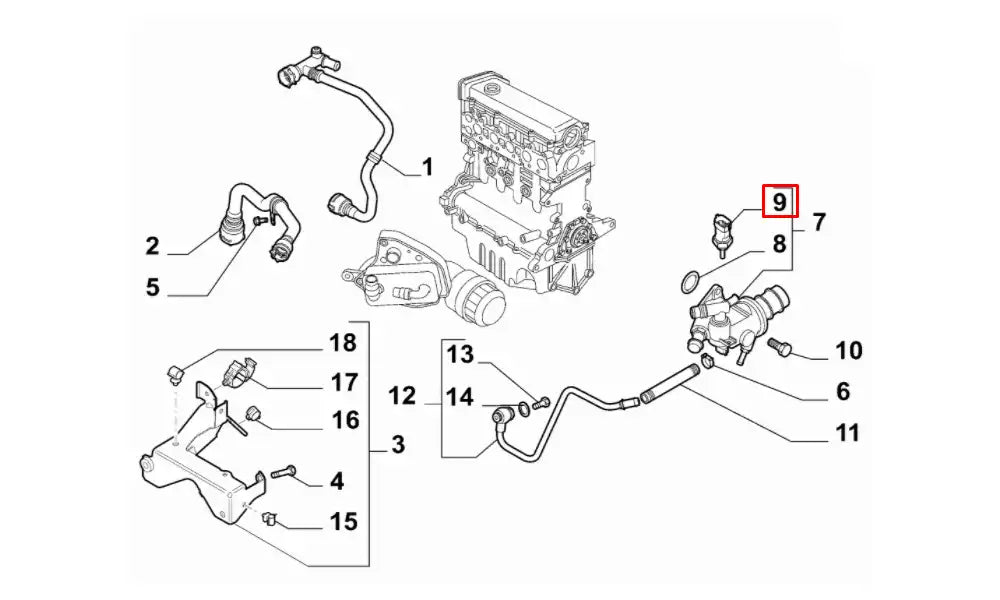 Doblo Hararet Müşürü Şema