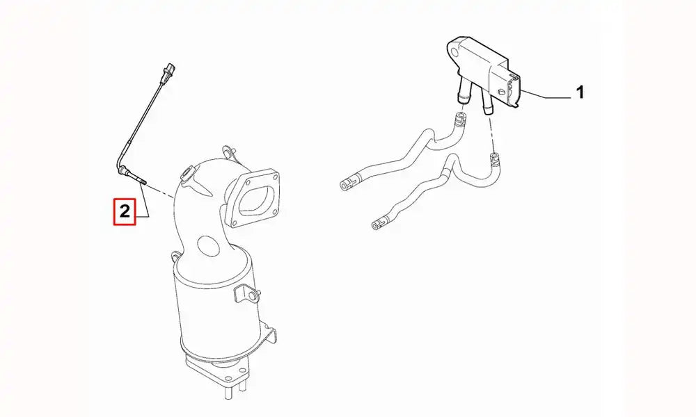 500 Oksijen Sensörü Şema