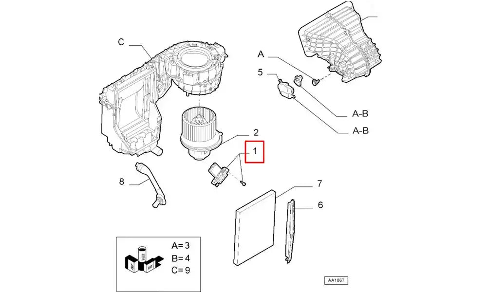 Ducato Kalorifer Rezistansı Şema
