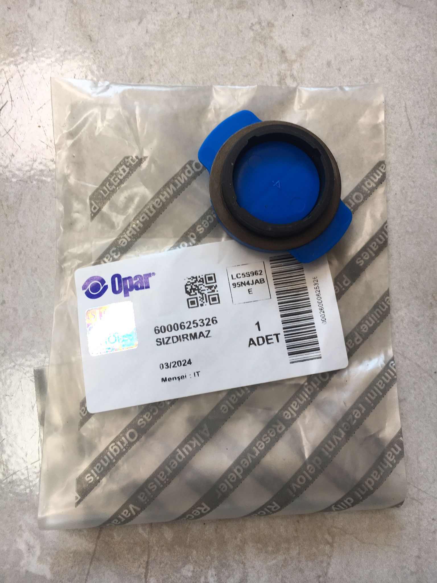 Fiat 500 Yağ Pompa Süzgeci Contası 2013-2022 