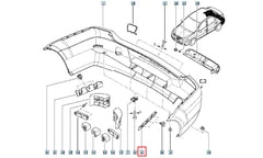 Logan Tampon Bağlantı Ayağı Şema