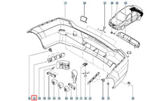 Logan Tampon Bağlantı Ayağı Şema