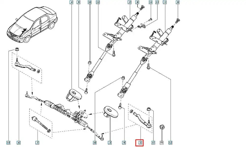 Logan Rot Başı Şema