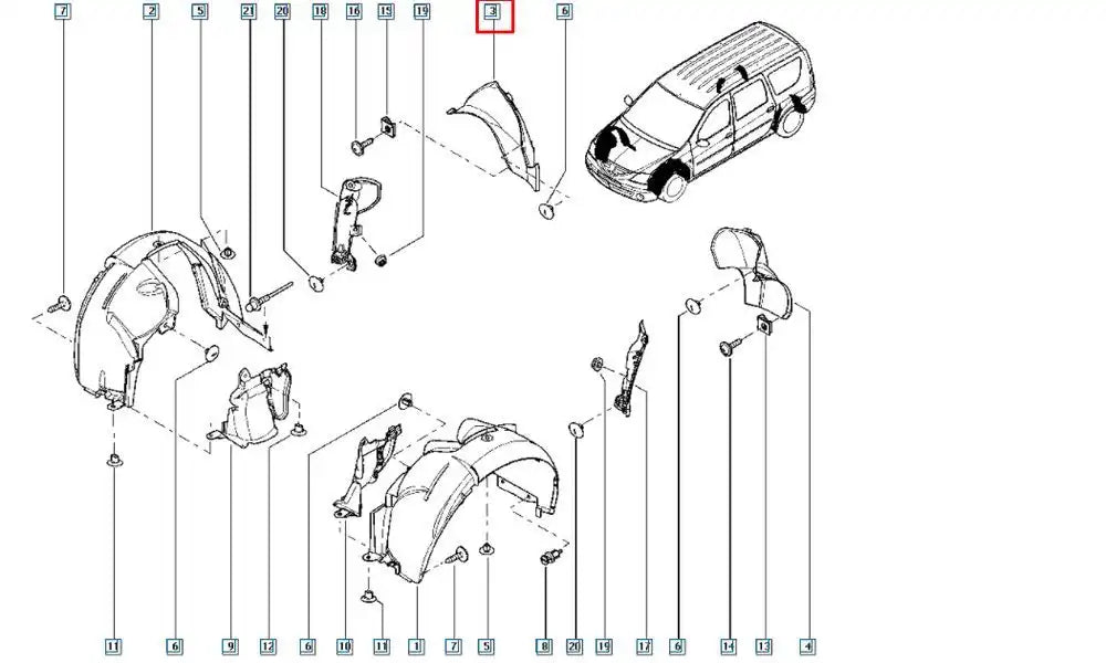 Logan Çamurluk Davlumbazı Şema