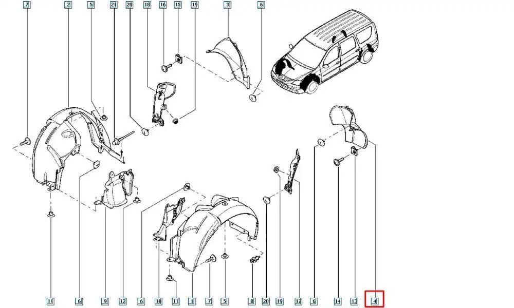 Logan Çamurluk Davlumbazı Şema
