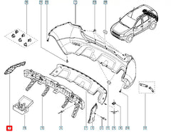 Duster Tampon Bağlantı Ayağı Şema