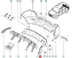 Duster Tampon Bağlantı Ayağı Şema
