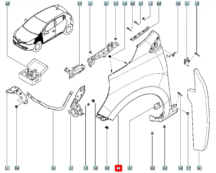 Clio Çamurluk Şema