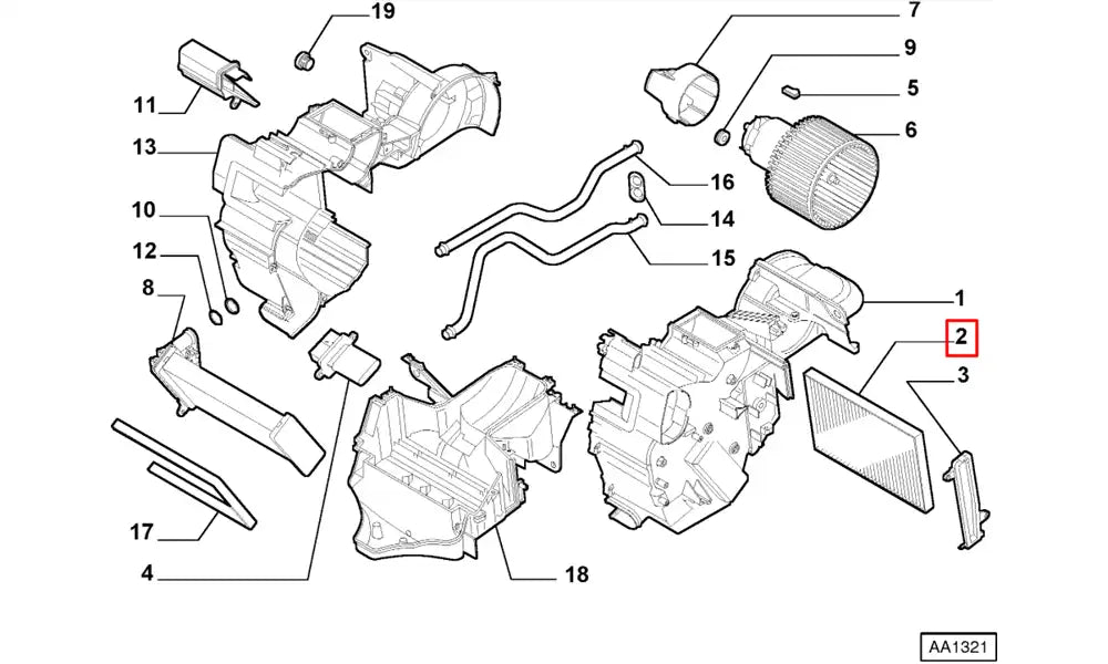 Albea Polen Filtresi Şema