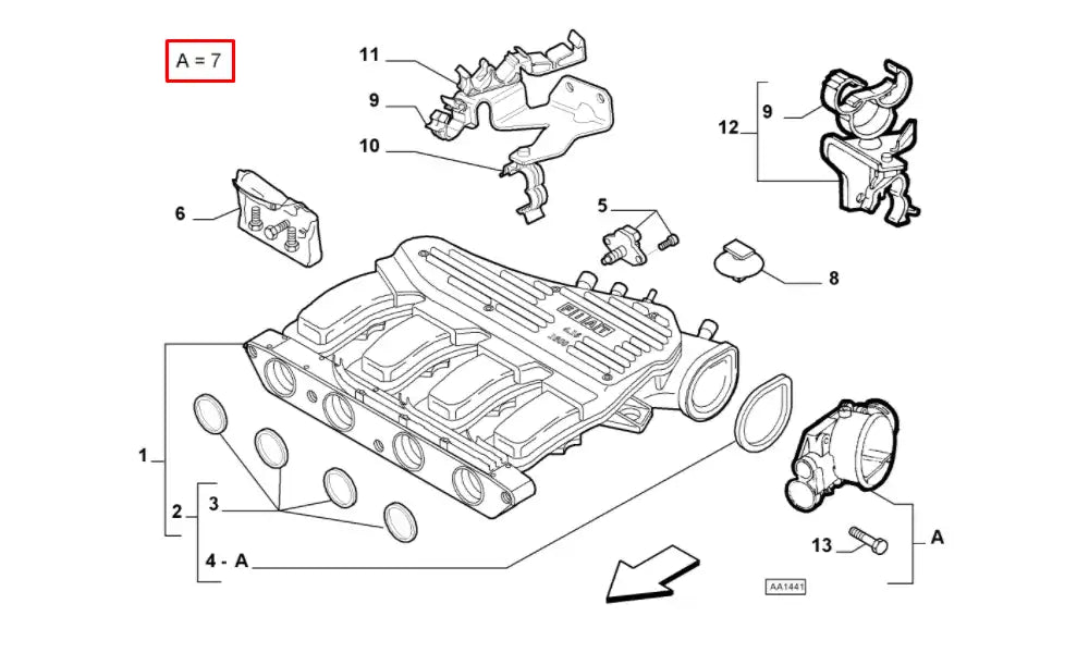 Brava Gaz Kelebeği Şema