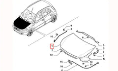 Sedici Motor Kaputu Şema