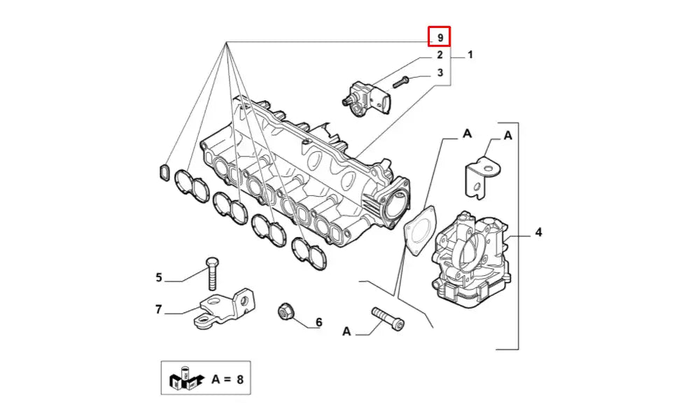 Doblo Emme Manifold Contası Şema