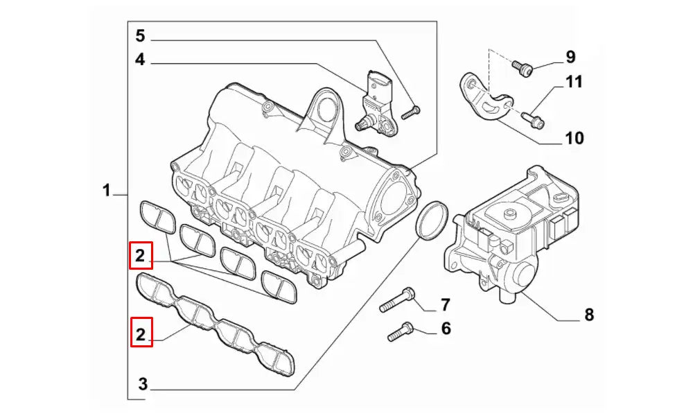 Doblo Emme Manifold Contası Şema