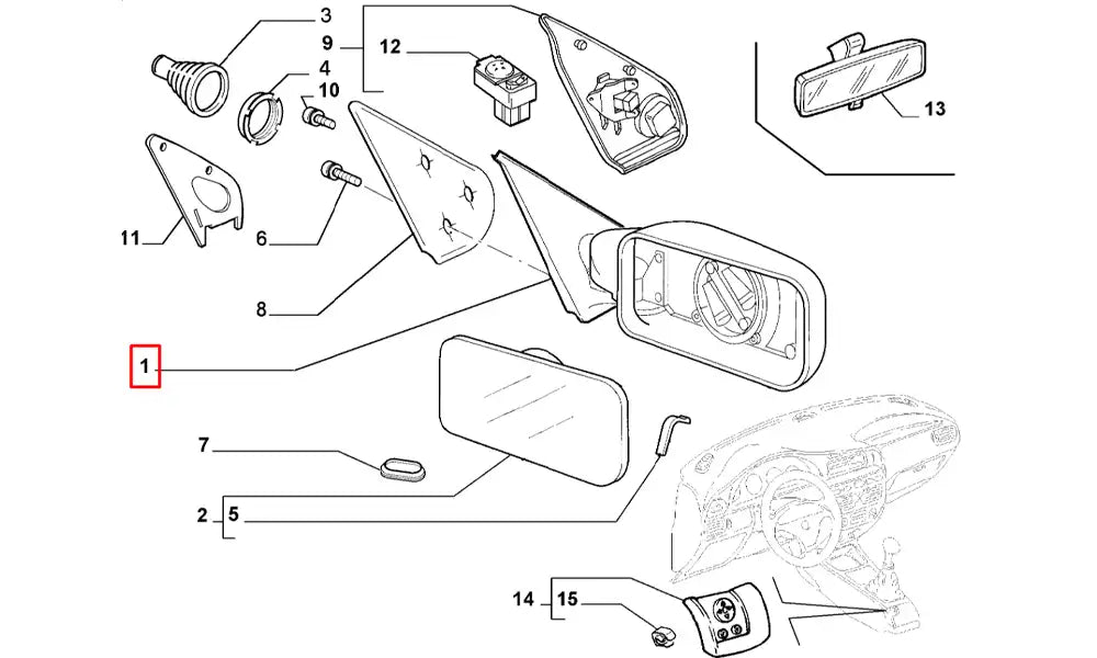 Palio Yan Ayna Şema