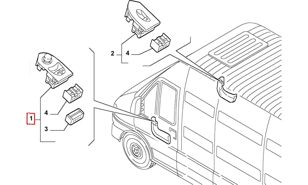 Ducato Cam Butonu Şema