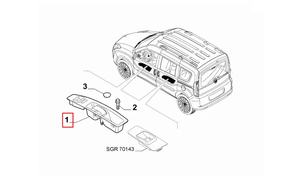 Doblo Cam Butonu Şema