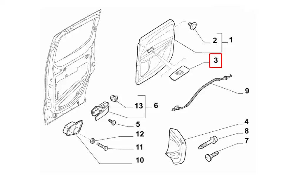 Doblo Cam Butonu Şema