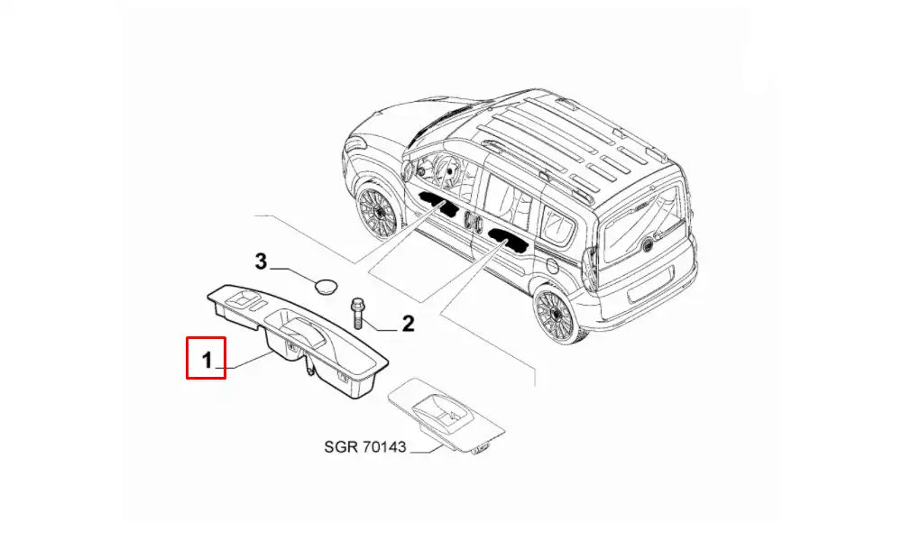 Doblo Cam Butonu Şema