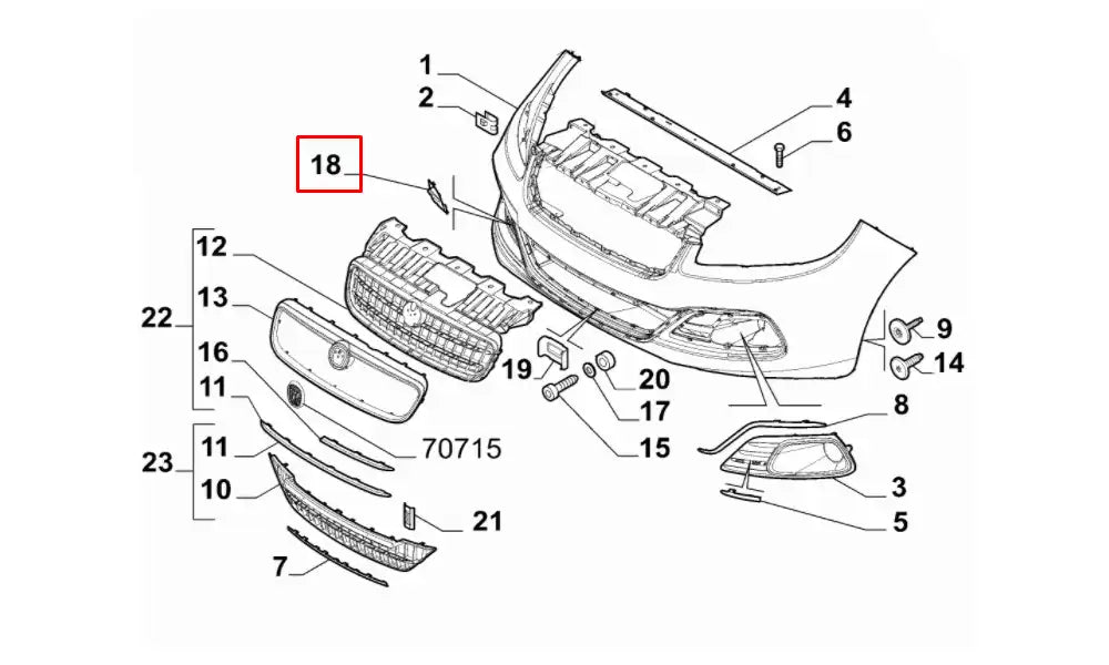 Linea Tampon Çeki Demir Kapağı Şema