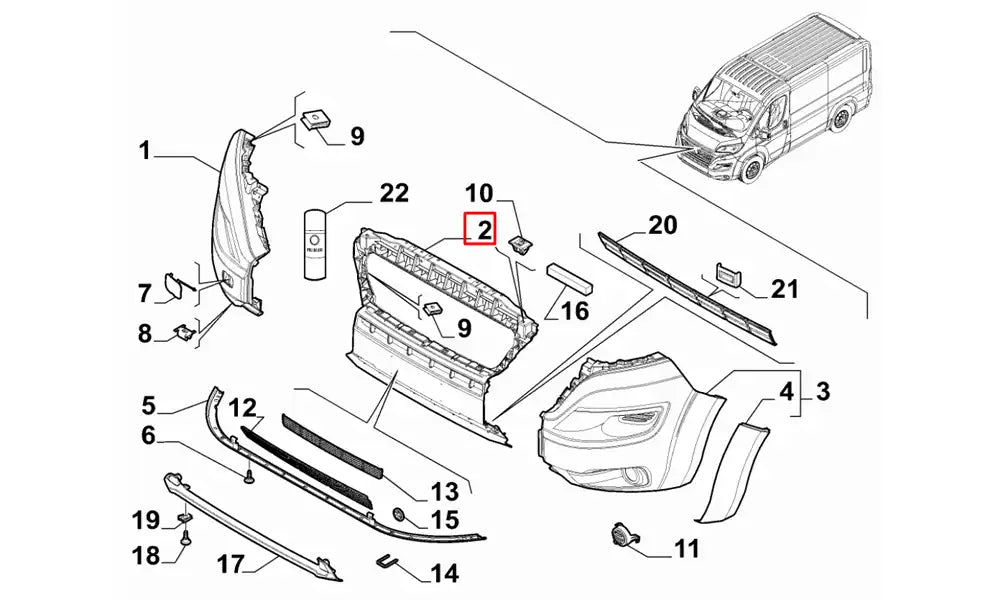 Ducato Ön Tampon Şema