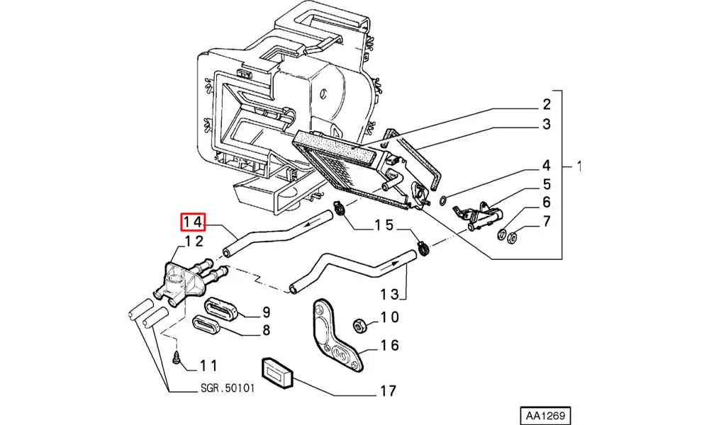 Tempra Kalorifer Hortumu Şema