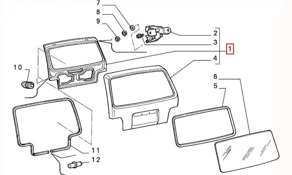 Scudo Stop Lambası Şema
