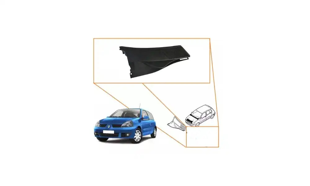 Clio Ön Cam Izgara Ucu Montaj