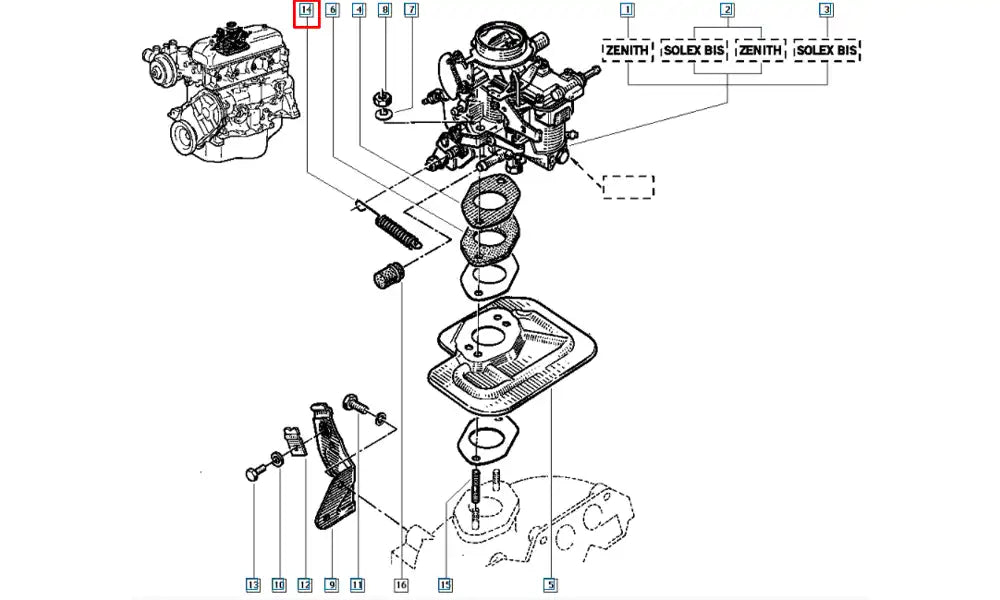 9 Gaz Pedal Yayı Şema